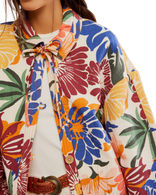 Soleil Beach Jacket in Tropical Combo