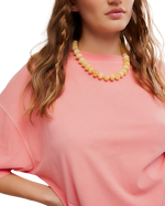 We The Free Perfect Oversized T-Shirt in Coral Crimson