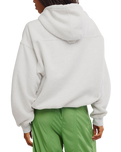 Final Call Hoodie in White Heather Grey