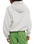 Final Call Hoodie in White Heather Grey