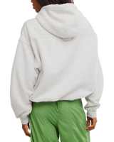 Final Call Hoodie in White Heather Grey