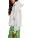 Final Call Hoodie in White Heather Grey