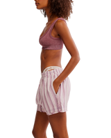 Day To Day Shorts in Burgundy Combo