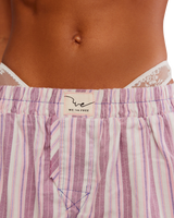 Day To Day Shorts in Burgundy Combo