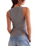 Neria Top in Heather Grey