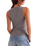 Neria Top in Heather Grey