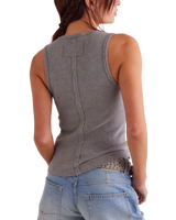 Neria Top in Heather Grey