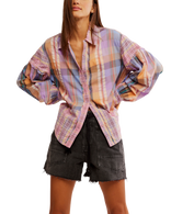 Madras Dreams Shirt in Pink Combo