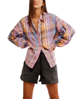 Madras Dreams Shirt in Pink Combo