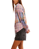 Madras Dreams Shirt in Pink Combo