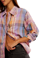 Madras Dreams Shirt in Pink Combo