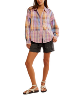 Madras Dreams Shirt in Pink Combo