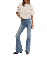 Rose Party Top in Sugar Swizzle