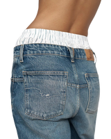 Deep Trance Dropped Boyfriend Jeans in From Beyond