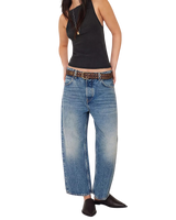 Deep Trance Dropped Boyfriend Jeans in From Beyond