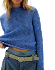 Opal Jumper in Peri Blue