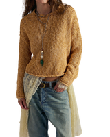 The Free People Womens Opal Jumper in Sweet Potato