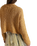 The Free People Womens Opal Jumper in Sweet Potato