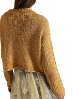 The Free People Womens Opal Jumper in Sweet Potato