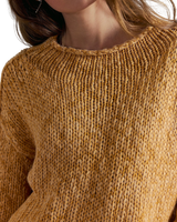 The Free People Womens Opal Jumper in Sweet Potato