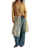 The Free People Womens Opal Jumper in Sweet Potato