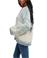 Dani Pattern Jumper in Cloud Combo