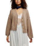 Cool Of The Night Cardigan in Mocha Melange