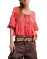 Indigo Dreaming Raffia Belt in Natural