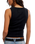 Jamie Henley Tank Top in Pitch Black