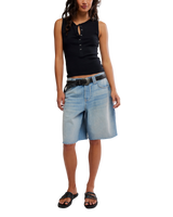 Jamie Henley Tank Top in Pitch Black