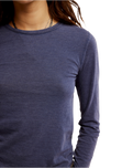 Nova Long Sleeve T-Shirt in Peacoat