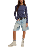 Nova Long Sleeve T-Shirt in Peacoat