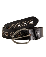Preston Stud Belt in Black