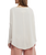 The Free People Womens Latte Blues Solid Thermal Top in Sugar Swizzle