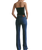 Double Knot High Rise Bootcut Jeans in Aegean