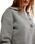Trading Up Polo Jumper in Grey Heather