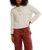 Trading Up Polo Jumper in Ivory