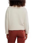 Trading Up Polo Jumper in Ivory