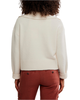 Trading Up Polo Jumper in Ivory