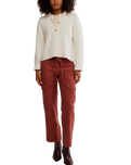 Trading Up Polo Jumper in Ivory