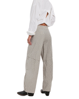Something Good Pull-On Barrel Trousers in Ivory