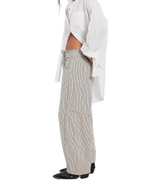 Something Good Pull-On Barrel Trousers in Ivory