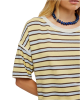 Clean Rugby T-Shirt in Yellow Combo