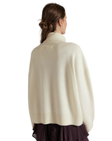 Sigma Turtleneck Jumper in Coconut Milk
