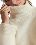 Sigma Turtleneck Jumper in Coconut Milk