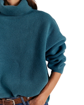 Sigma Turtleneck Jumper in Cypress