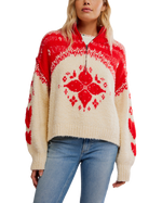 Mythical Jumper in Vanilla Scarlet Combo