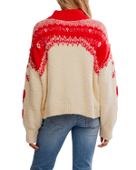 Mythical Jumper in Vanilla Scarlet Combo