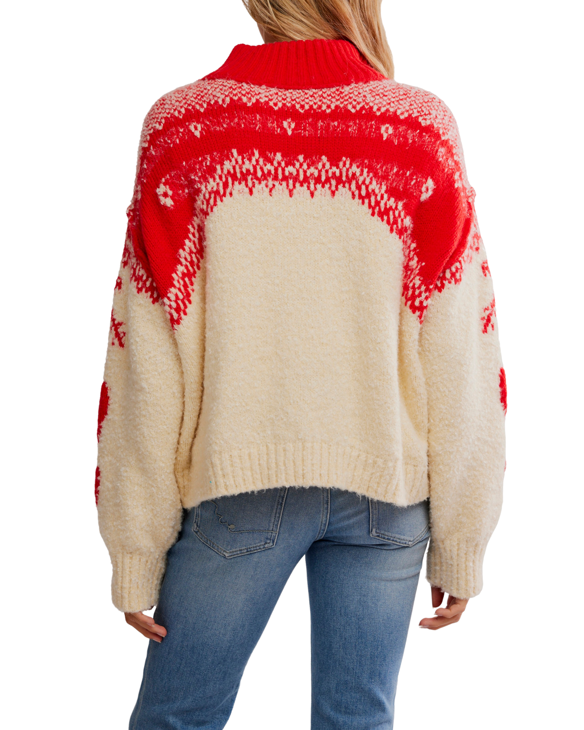 Mythical Jumper in Vanilla Scarlet Combo