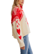 Mythical Jumper in Vanilla Scarlet Combo